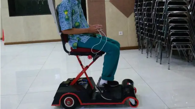 Kursi Roda Khusus Disabilitas Karya Siswa Smamda Sidoarjo