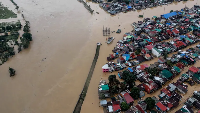 Banjir Akibatkan Tanah Longsor di Filipina, Lusinan Orang Tewas - Global Liputan6.com