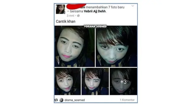 6 Status Facebook Sombong Punya Paras Cantik dan Ganteng Ini Bikin Kesal