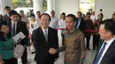 Utusan Pemerintah Republik Rakyat Tiongkok, Wang Jiarui menemui Jokowi di Balaikota DKI Jakarta, (15/9/14).(Liputan6.com/Herman Zakharia)