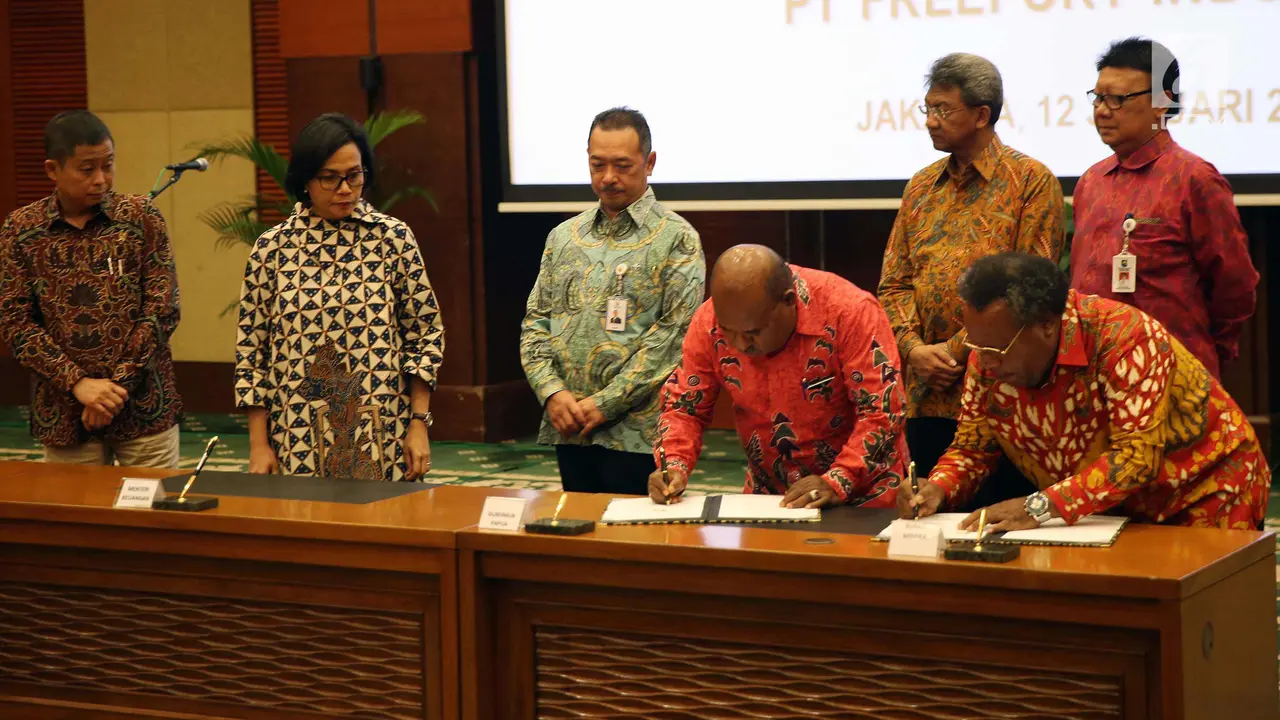 Pemda Papua Dapat 10 Persen Saham Freeport