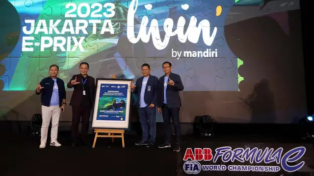 Penjualan Tiket 2023 Jakarta E-Prix di Livin' Sukha