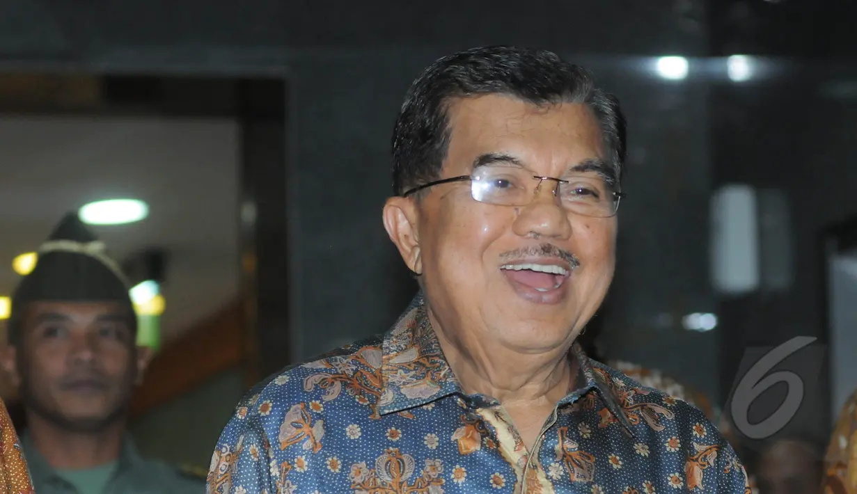 Wapres Jusuf Kalla. (Liputan6.com/Herman Zakharia)
