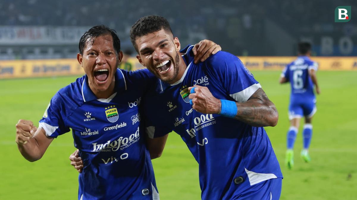 Foto: Berguninho Pemecah Kebuntuan Persib Bandung saat Jamu PSBS Biak di BRI Super League 2025/2026