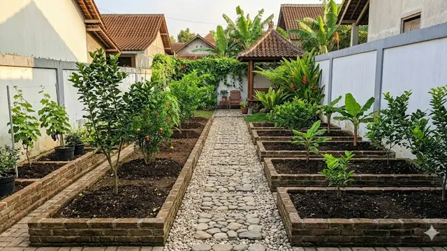 Kebun Buah Mini Agar Tidak Terlihat Sempit