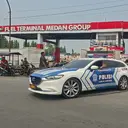 Polda Sumut Kawal Distribusi BBM Pertamina, Penyaluran di Medan Kembali Normal