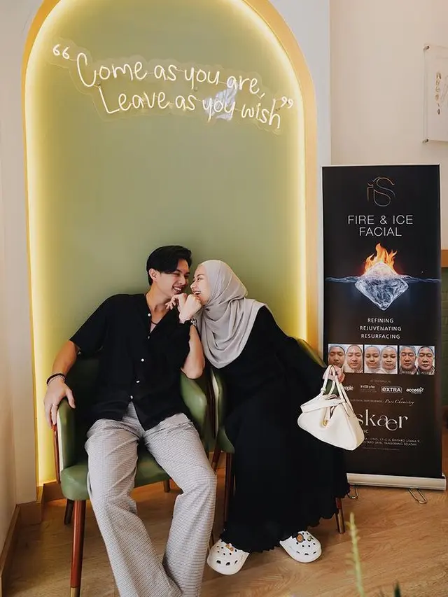 10 Potret Gaya Kompak Dinda Hauw dan Rey Mbayang, Selalu Gunakan Pakaian Couple