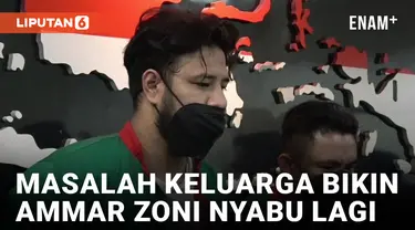 Ammar Zoni Klaim Gunakan Narkoba gegara Depresi karena Masalah Keluarga