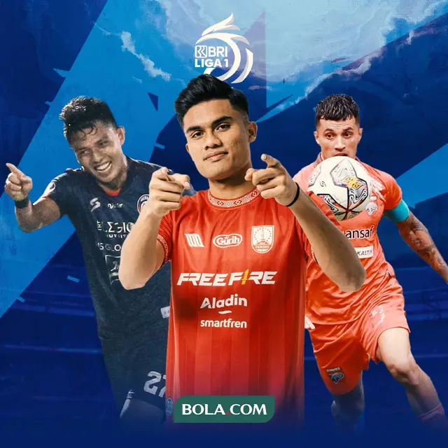 BRI Liga 1 -  Dedik Setiawan, Ramadhan Sananta, Stefano Lilipaly