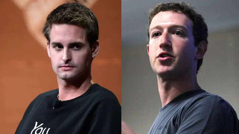 CEO Snapchat dan Facebook