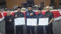 DPRD Sahkan Raperda Gedung RSUD dan Inspektorat, Perubahan KUA-PPAS 2026-2027 Disepakati
