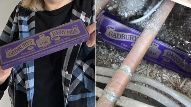 Wanita Ini Temukan Sebatang Cokelat Berusia Hampir Seabad, Terkejut Lihat Isinya