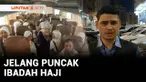 Jelang puncak ibadah haji, jemaah calon haji kloter terakhir gelombang pertama sudah mulai bergerak ke Makkah, dan berikut laporan Nabiel Abiyasha yang berada di Makkah, Arab Saudi.