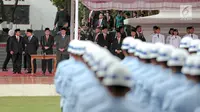 Presiden Jokowi Jadi Inspektur Upacara HUT ke-72 TNI di Cilegon