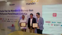 Bank Mandiri Perluas Penggunaan LinkAja di 18 Merchant