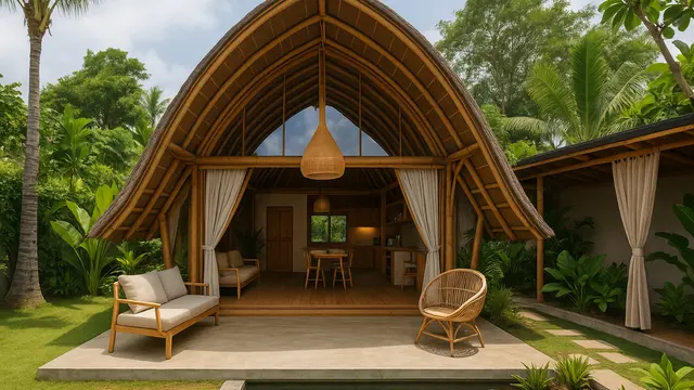 Rumah Sederhana Nuansa Resort (Foto: ChatGPT)