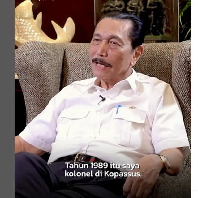 Menko Luhut Kenang Momen Mengawal Paus Yohanes Paulus II di Indonesia pada 1989