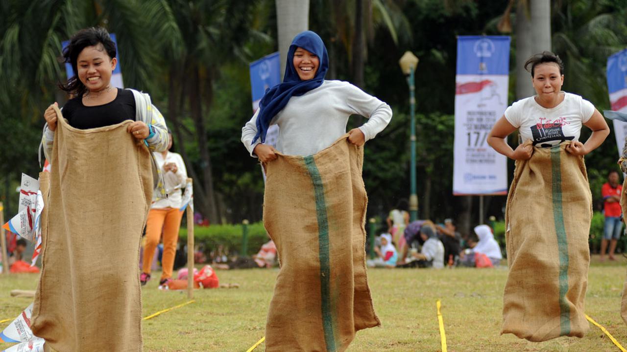 Lomba Khas 17 an Meriahkan HUT RI ke-69 di Monas