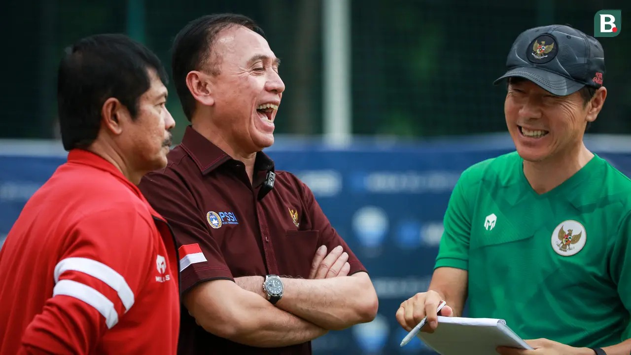 Latihan Timnas Indonesia U-20 untuk Persiapan Kualifikasi Piala Asia U-20 2023