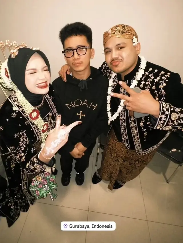 Dimansyah Laitupa dan Salma Salsabil Menikah