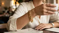 7 Model Gelang Emas Rantai Besar untuk Investasi Jangka Panjang, Elegan Dipakai Untung Disimpan