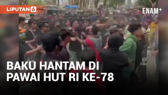 VIDEO: Viral! Pawai HUT RI ke-78 di Bondowoso Rusuh!