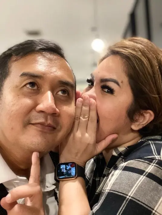 Joy Tobing dan Cahyo Permono (Instagram/joydestinytobing)