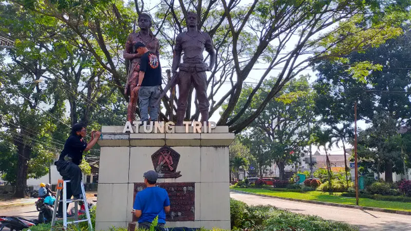 Memperbaiki Ulang Monumen Pahlawan TRIP Malang Pasca Vandalisme