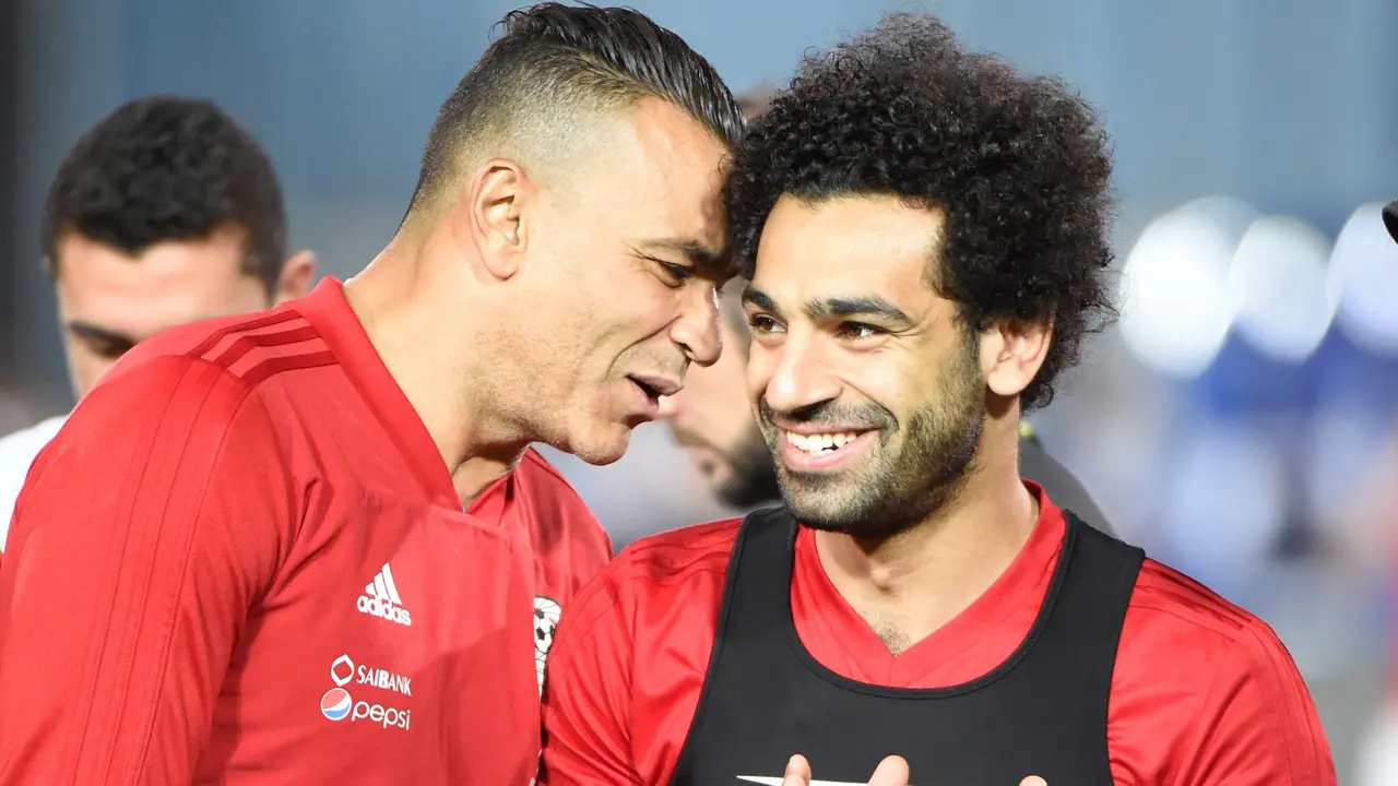 Mohamed Salah dalam Latihan Terakhir Timnas Mesir