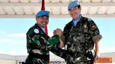 Citizen6, Lebanon: Dengan telah diserah terimakan pos tersebut kepada Indobatt, secara resmi keamanan area operasi di sekitarnya menjadi tugas dan tanggung jawab Satgas Konga XXIII-F/UNIFIL. (Pengirim: Badarudin Bakri).