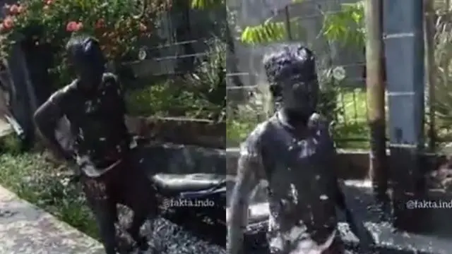 6 Momen Apes Orang Tercebur Selokan Ini Jadi Pusat Perhatian, Kasihan Banget