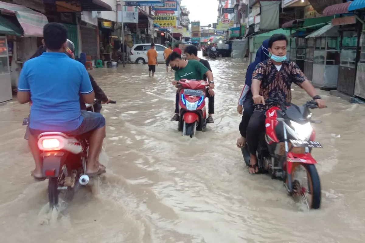Banjir di Tebing Tinggi