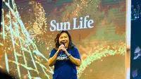 Elin Waty, Presiden Direktur Sun Life Indonesia membuka Sun Life Warrior Conference 2022 (Istimewa)
