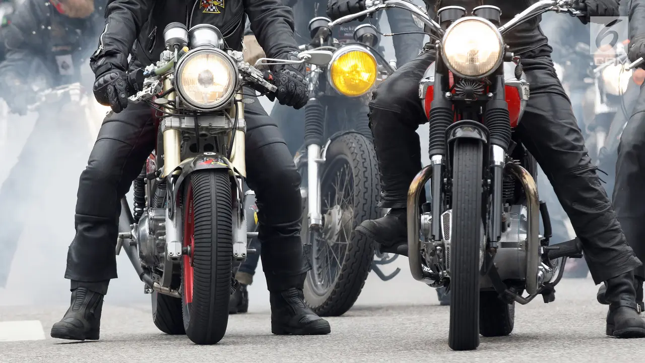 Pengendara Motor Gede atau Biker