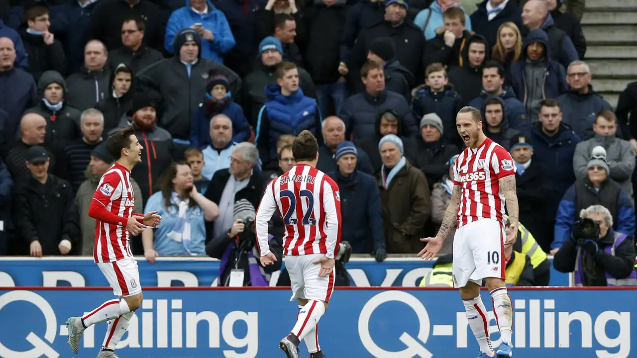 Stoke Vs Man.City (Liputan6)