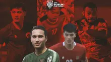 Piala AFF - Ilustrasi Alfeandra Dewangga, Edo Febriansyah, Marckho Sandi, Ezra Walian, Elkan Baggot (Bola.com/Adreanus Titus)