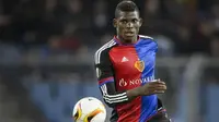 Striker FC Basel asal Swiss, Breel Embolo. (AFP/Fabrice Coffrini)