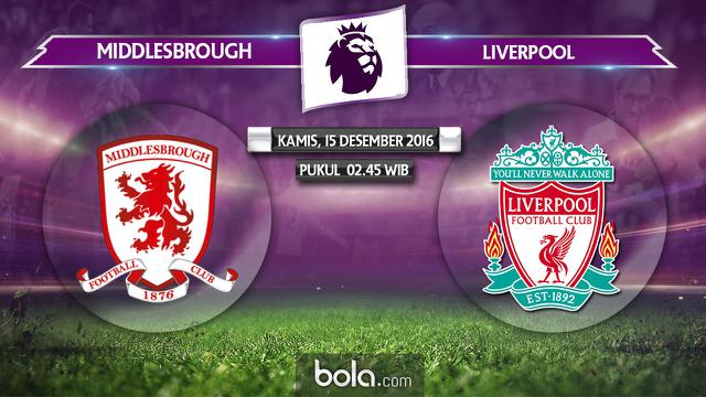 Middlesbrough Vs Liverpool