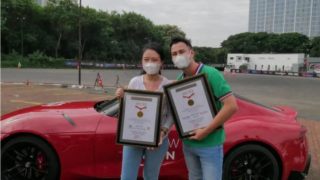 Raffi Ahmad dan Women International Master Irene Sukandar