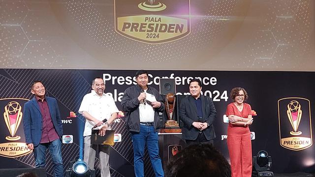 Konferensi Pers Piala Presiden 2024