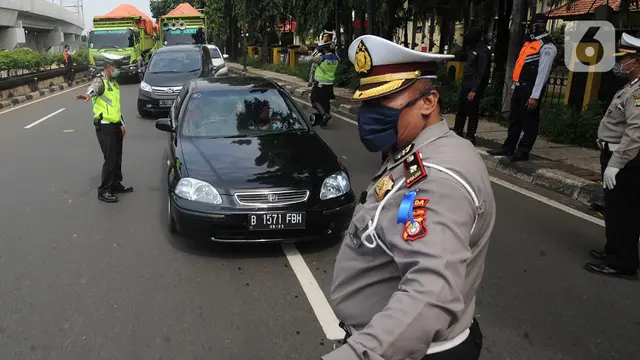 Titik Pengawasan Pelaksanaan PSBB di Jakarta Selatan