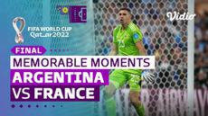 Berita video momen adu penalti pada final Piala Dunia 2022 antara timnas Argentina kontra timnas Prancis, Senin (19/12/2022) dinihari WIB.