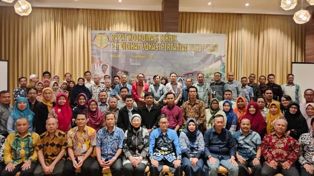 Rapat Koordinasi Teknis Pendidikan Vokasi Pertanian Tahun 2020.