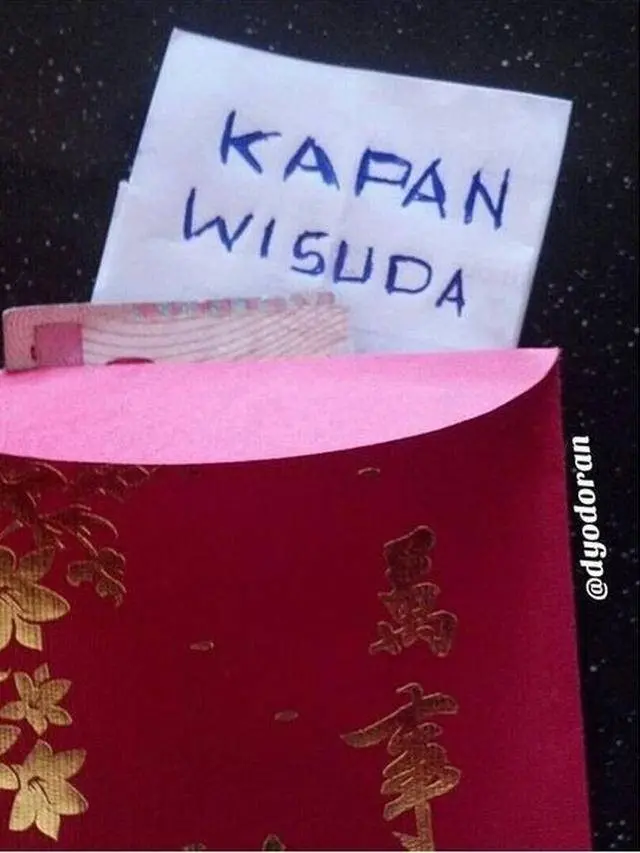 9 Potret Kocak Isi Angpao Imlek Ini Langsung Bikin Meringis