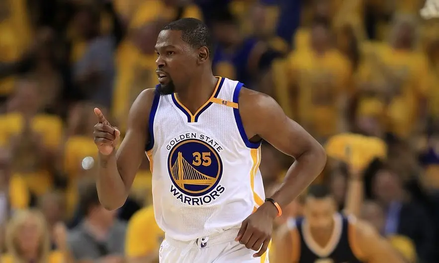 Pemain Golden State Warriors Kevin Durant tampil gemilang lawan Utah Jazz (NBA)