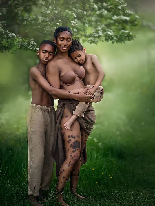 Dan inilah hal yang melatarbelakangi proyek seri yang dibuat Sujata. Ia menamakan proyek ini "Changing The Conversation," yaitu mengubah percakapan seputar arti kecantikan. Foto: Sujata Setia/boredpanda.com.