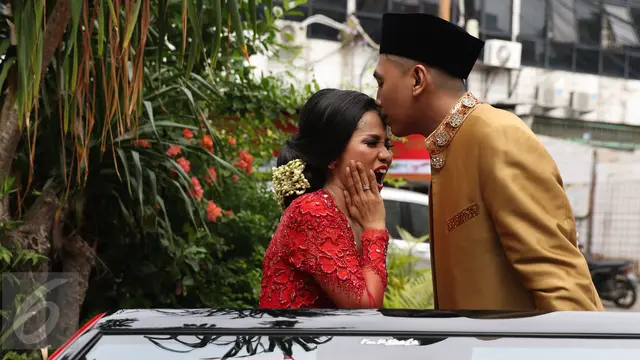 Pernikahan Chika Waode dan Fajri Fauzi pada 11 Mei 2016