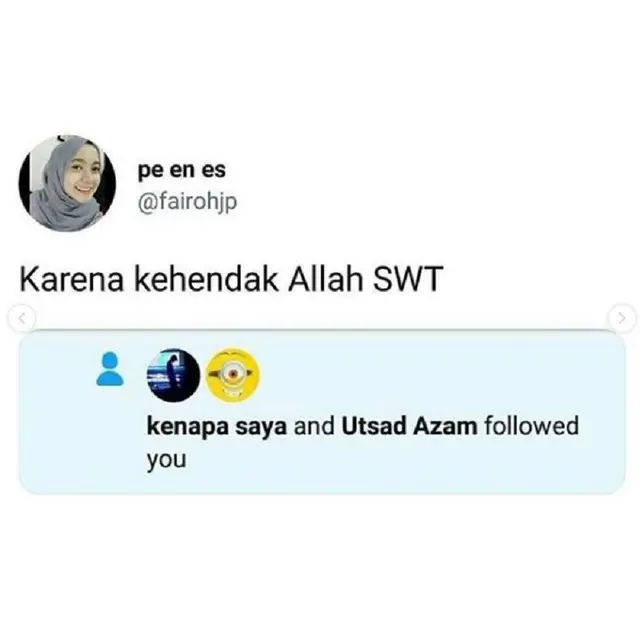 7 Nama Akun Twitter Ini Bikin Ngakak Sekaligus Auto Nyanyi.