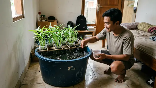 Ternak di Rumah Kontrakan Sempit Tanpa Renovasi