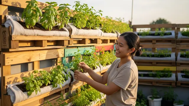 Ide Kebun Vertikal Low Budget untuk Ibu Rumah Tangga